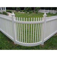 Panneaux de clôture en vinyle légers mais robustes, fabrication soignée, clôture de jardin extérieure en PVC, clôture de jardin en PVC résistante aux UV