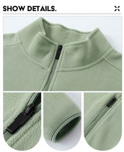 Nouveau Pull Épais Homme 2025 – Sweat-shirt Polaire à Col Montant avec Fermeture Éclair et Capuche Tricotée – Vente en Gros - Product Image 2