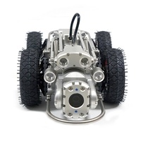 Caméra PTZ HD pour robot d'inspection de canalisations avec images de vue avant et arrière pour une inspection complète des conduites
