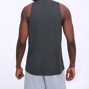 Top de algodão para homens, regata de musculação personalizada sem mangas para academia e treino, roupa fitness para academia, novidade