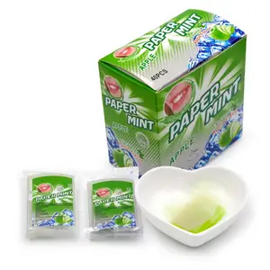 Cool apple flavor box packing papermint mint candy