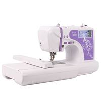Machine à coudre domestique informatisée automatique pour l'embroidery de logos sur les t-shirts, pour un usage domestique