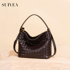 Novedad 2026: Bolso de Mano Tejido a Mano para Mujer – Bolso Tipo Cubo Ligero, Retro y Minimalista, Estilo de Hombro o Cruzado - Product Image 3