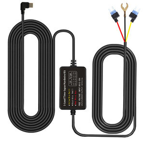 Cable reductor de voltaje para coche, cable reductor de voltaje para cámara de salpicadero, cable de 3 núcleos para time-lapse, cargador de coche de 12V/24V a 5V, venta al por mayor de fábrica L182 - Product Image 6