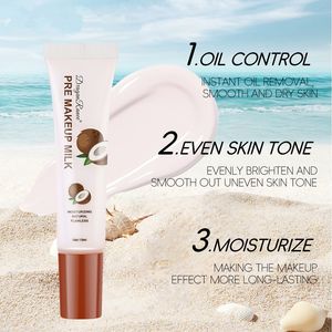 Dragon Ranee Make up Primer Lotion Oil-control Pore Concealer Smooth Hydratant Brighten Skin Tone Waterproof Pre Makeup Milk - Product Image 4