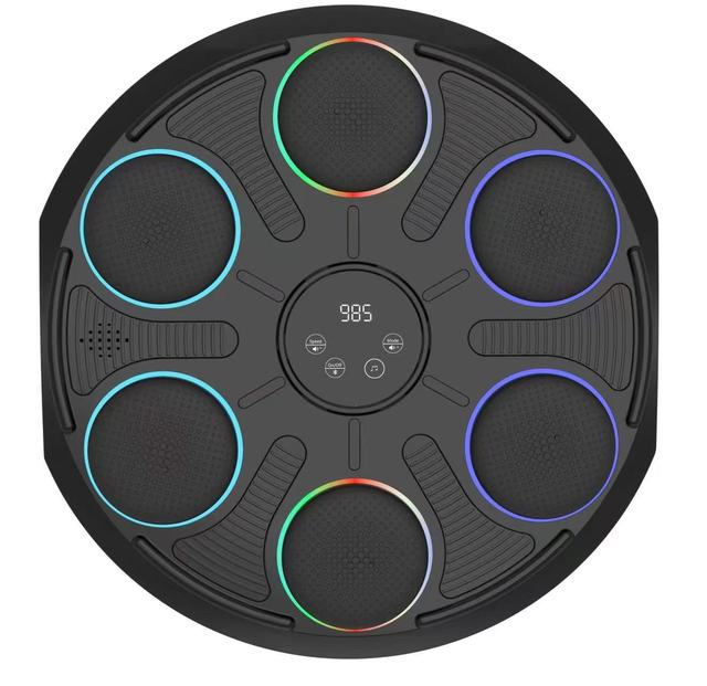 Smart Interactive Music APP Controlled Boxing Target Punch Machine Durable ABS+TPR Foam Home Muscle Exercise Stress Relief