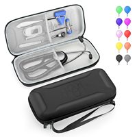 Étui rigide pour stéthoscope avec sangle de poignet, sac de rangement pour outils de diagnostic médical
