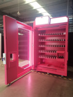 Máquina Expendedora de Cosméticos para Mujeres y Chicas, Cuidado Diario de la Piel, Belleza, SDK, Capacidad de 300-600, Gestión Basada en la Nube