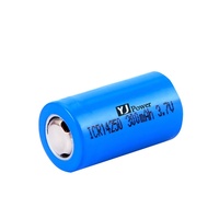 1/2 AA حار بيع قابلة للشحن 14250 بطارية ليثيوم أيون مع 3.7V 300mAh
