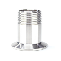 Adaptateur à serrage rapide en acier inoxydable 304 Wensen - Raccord de tuyauterie fileté mâle 316