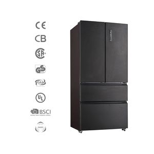 558L Portable French Door <b>Refrigerator</b> Frost-Free App-Controlled Smart Fridge Energy Saving Low Noise for Household Use Smart Re - Product Image 4
