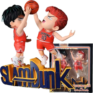 22CM <span class=keywords><strong>SLAM</strong></span> DUNK Anime figura Rukawa Kaede Sakuragi Hanamichi figurina da collezione modello bambola giocattoli regali - Product Image 1