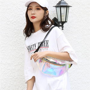 Nouveau holographique Fanny Pack hologramme taille sac Laser PU plage voyage banane hanche Bum Zip taille sacs femmes ceinture sac pour <span class=keywords><strong>les</strong></span> filles - Product Image 6