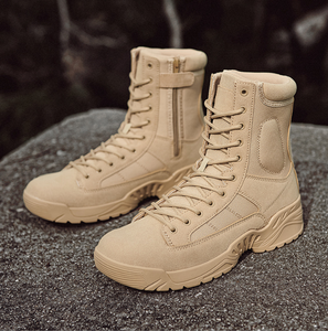 Bottes tactiques rembourrées d'hiver HB0101, taille 39 à 47, avec systèmes de laçage rapide, cordon rond - Product Image 3