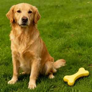 Hondenkauwspeelgoed Eco-vriendelijk EVA-schuim Klein botvormig Schattig en grappig speeltje tegen verveling voor honden & kleine dieren Op voorraad - Product Image 1