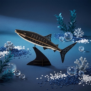 CUPUZ <span class=keywords><strong>Puzzle</strong></span> en papier <span class=keywords><strong>3D</strong></span> Requin baleine, le <span class=keywords><strong>géant</strong></span> doux de la mer, kit de bricolage pour la décoration de bureau, jouets éducatifs, puzzles et jeux - Product Image 1