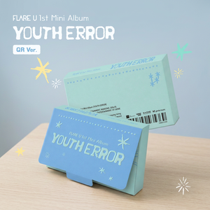 FLARE U มินิอัลบั้มชุดที่ 1 [YOUTH ERROR] (QR Ver.) อัลบั้มซีดีเคป๊อปเกาหลีอย่างเป็นทางการ - Product Image 3