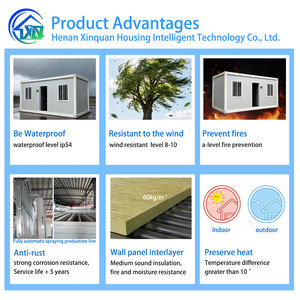 Vendita Diretta dalla Fabbrica Case Modulari Prefabbricate in Container a Due Piani da 20 Piedi per Alloggi e Dormitori Prezzo Edilizio - Product Image 5