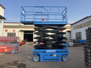 Piattaforma di Lavoro Aerea Elettrica Semovente Certificata CE, Piattaforma a Forbice Industriale 6-16m - Product Image 3