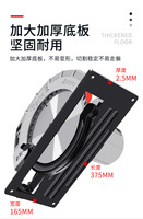 Scie circulaire électrique 7''/8''/9''/10'' Industrielle DIY en alliage d'aluminium Construction OEM Personnalisable Machine de découpe du bois