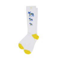 Fabrication de chaussettes avec logo personnalisé, chaussettes de compression pour hommes et femmes, chaussettes en coton mi-hautes, chaussettes de compression personnalisées pour le sport et la course à pied