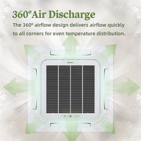 Unidad de Aire Acondicionado Fan Coil R32, 12000-60000 Btu, Solo Frío, Frecuencia Fija, DC, Ahorro de Energía, Zona Única
