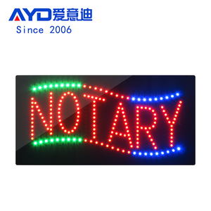 12*24 pulgadas de alto brillante NOTARIO Led luz delantera animada señal interior, luz delantera animada Led pantalla interior - Product Image 1