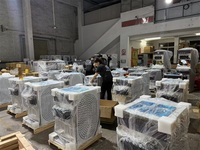 YourTime Machine à glace molle et yaourt glacé à 3 buses, 30-40L/H, pour cornets frais, sundaes et saveurs variées
