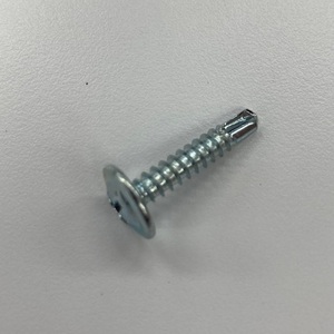 Vis autoperceuses M4.8 x 25 mm à tête profilée modifiée, zinguées CR3+, vis pour charpente en acier, acier au carbone C1022, Homn Reen - Product Image 4