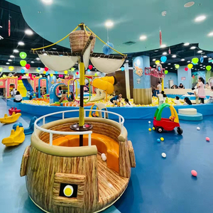 定制儿童游乐设备游戏软室内游乐设备儿童大型室内游乐场、带滑梯游乐园 - Product Image 4
