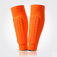 Protections de mollets, protège-jambes alvéolés pour adultes, pour basketball en extérieur, cyclisme, équitation, protège-tibias, manchons de football