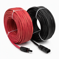Câble solaire en cuivre étamé flexible multibrins PV1-F 35mm2 IEC 62930:2017 LSZH 1500V Fil photovoltaïque