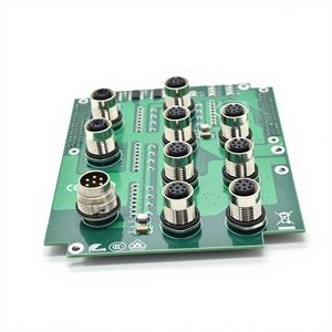 Connecteur circulaire étanche de type DIN à 3, 4 ou 5 broches pour applications industrielles, avec capteur M12 mâle à montage sur circuit imprimé (codes A, B, D) - Product Image 6