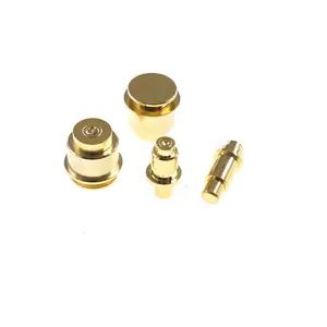 Sonda de prueba de 20 amperios, conector Pin Pogo, resorte de baja tensión cargado, contacto externo, 20A, dedal de alta corriente - Product Image 1