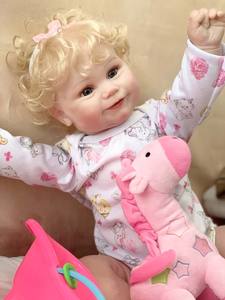 Poupée Reborn Sam Dropshipping Girl Black Rabbit Mobi Early Birth, lit double couche, chaussures en cuir, entièrement assemblée - Product Image 6