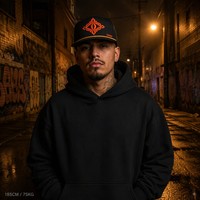 Casquette de baseball personnalisée avec broderie Old English, 5 panneaux, visière incurvée, style Dad Hat, streetwear urbain West Coast, vente en gros, faible MOQ