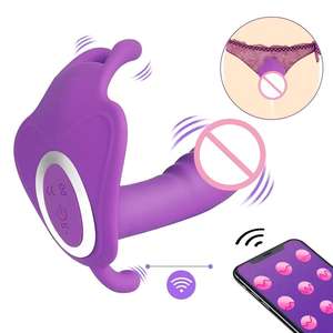<span class=keywords><strong>2025</strong></span> Best Verkopende App Draadloze Bediening Vrouw Slip-Draagbare Vibrator Dildo 9 Frequentie Anale Vlinder Vibrator - Product Image 5