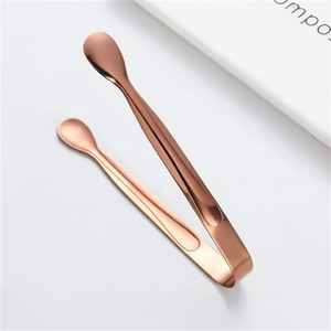 ที่คีบขนมทำจากโลหะแข็งอุปกรณ์เสิร์ฟของหวานที่เชื่อถือได้สำหรับเบเกอรี่คาเฟ่ร้านอาหารบุฟเฟ่ต์งานแต่งงานและงานเลี้ยง - Product Image 1