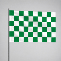 Drapeau de course personnalisé noir et blanc à carreaux en polyester pour événements sportifs automobiles, décoration intérieure et extérieure de garage