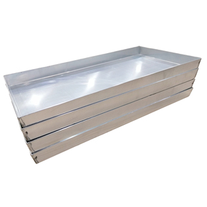 Plateaux de congélation en aluminium pour calmars et crevettes Conteneurs en aluminium pour aliments congelés Plateau en alliage d'aluminium - Product Image 2