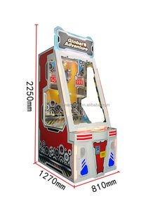 Giải trí cơ khí phiêu lưu xổ số máy đồng tiền hoạt động thả bóng vé Redemption Arcade trò chơi máy - Product Image 2