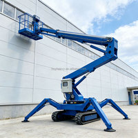 Plataforma Elevatória Articulada sobre Esteiras Hidráulica Autopropelida de 8m, 10m e 12m