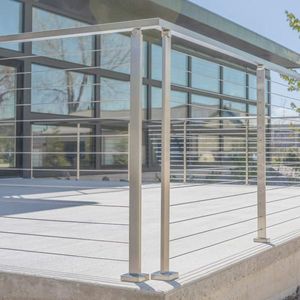 Barandilla de alambre inoxidable para terraza, poste de barandilla de alambre de acero inoxidable, para exteriores, 4 y <span class=keywords><strong>6</strong></span> Mm - Product Image 3