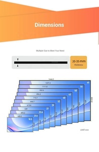 Ultra Narrow Bezel Non Touch Screen Frameless LCD Digital Signage <b>Wall</b> Mounted Advertising <b>Display</b> - Product Image 2
