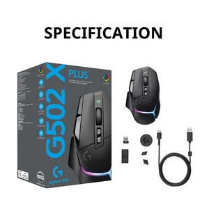 Original pour Logitech <span class=keywords><strong>G502X</strong></span> PLUS USB souris de jeu sans fil droite longue durée de vie de la batterie pour PC portable sport édition boutons - Product Image 4