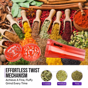 HORNET Manual Herb Grinder Cone Shape Plastic Portable grinder with <b>Lighters</b> <b>Custom</b> Logo OEM ODM Available - Product Image 2