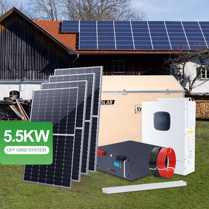 Tắt lưới năng lượng mặt trời hệ thống năng lượng 5KVA <span class=keywords><strong>6KW</strong></span> 10KW gói đầy đủ năng lượng mặt trời nhà <span class=keywords><strong>PV</strong></span> hệ thống để sử dụng nhà - Product Image 1