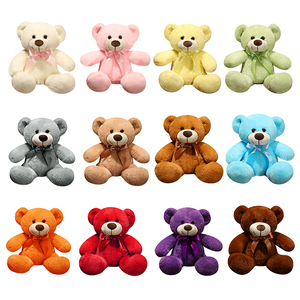 Orsacchiotto Medio Super Morbido, Peluche Carino e Divertente, <span class=keywords><strong>Animali</strong></span> di Peluche Imbottiti, Spedizione Gratuita, Peluche per <span class=keywords><strong>Compleanno</strong></span> - Product Image 4