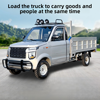 Nouveau camion électrique à quatre roues entièrement fermé, camion lourd, camionnette électrique, rapide et pratique