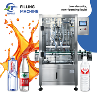Machine de remplissage et de bouchage automatique multi-usages en acier inoxydable 304/316 pour liquides non moussants (eau, jus, boissons)